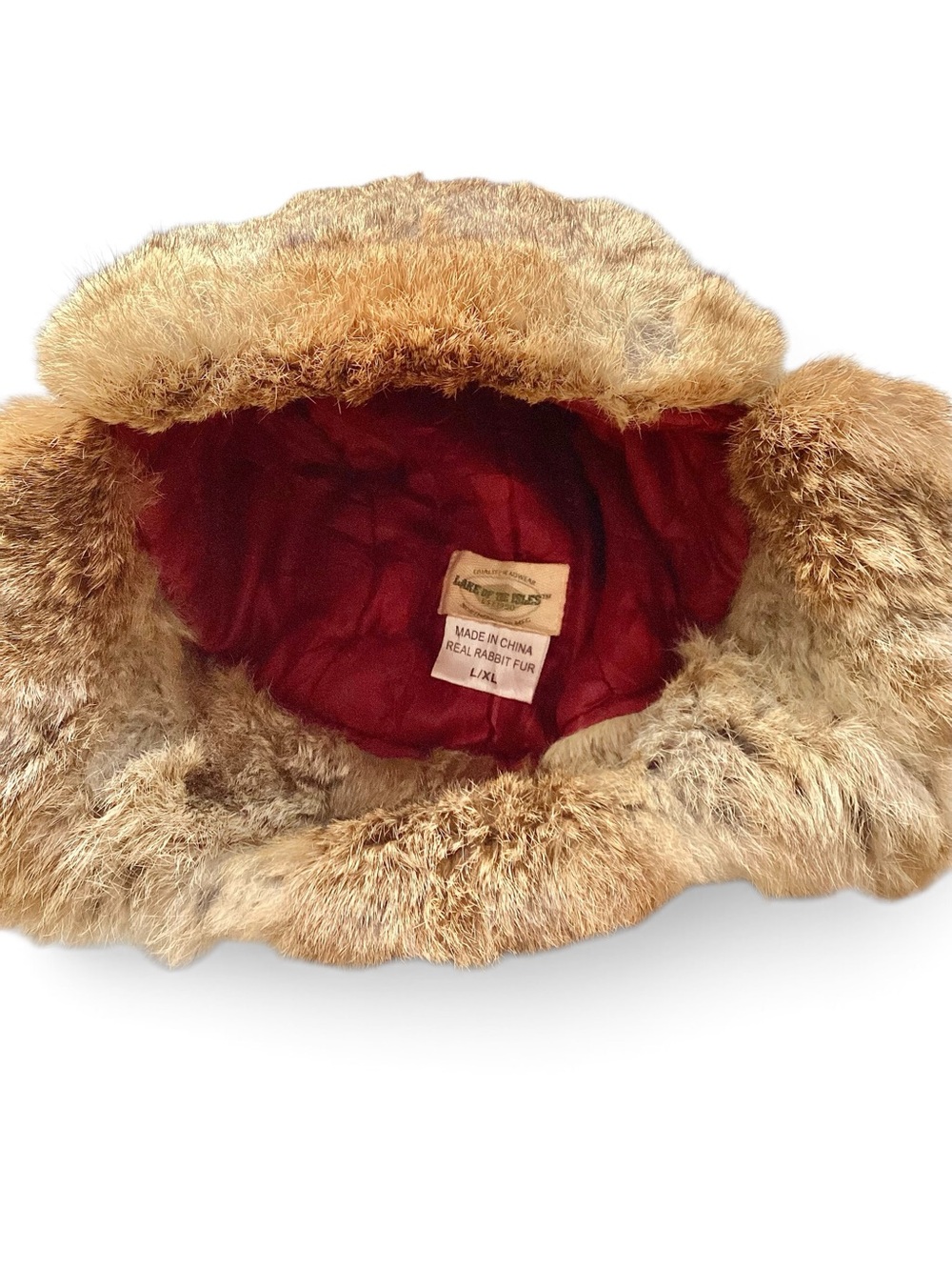 Real Rabbit Fur Trapper Hat L/XL - Picture 10 of 13